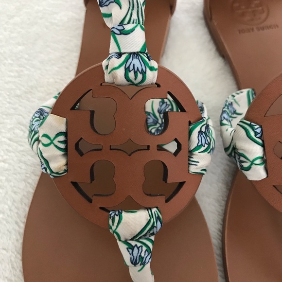 Tory Burch Miller Scarf Sandal - Picture 6 of 10